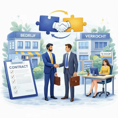 ilustratie-bedrijfsovername Bedrijfsovername begeleiding